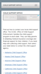 Mobile Screenshot of childsupportoffice.net